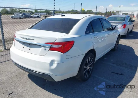2013 Chrysler 200 Touring from USA, damaged, VIN 1C3CCBBG2DN745890